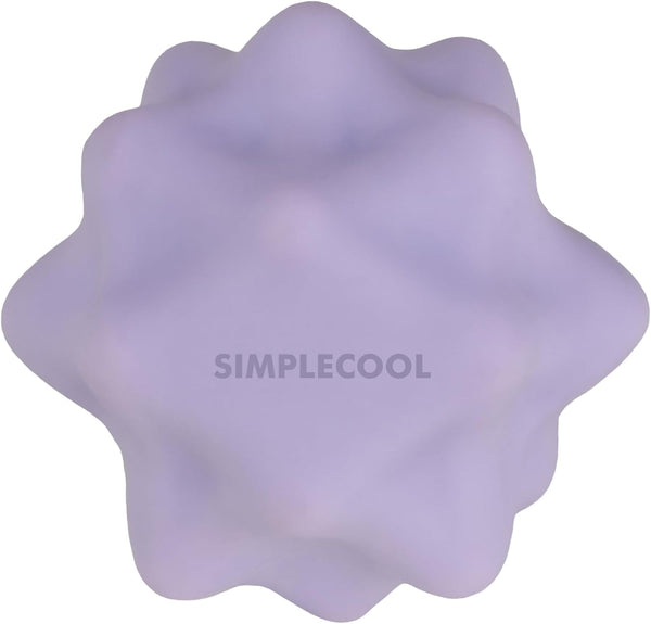 SIMPLECOOL Small Spiky Massage Ball Trigger Point Massage Tool. Solid Bumpy Massager Balls