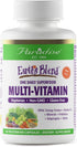 Paradise Herbs Earth's Blend Multivitamin with Iron, 60 Tablets, 48 Organic Superfoods, Probiotics, Antioxidants,