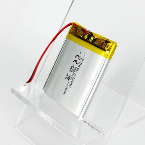 DC 3.7V 800mAh 603040 Rechargeable Lithium Polymer Battery for DIY 3.7-5V Electronic Products, Mobile Power Supply