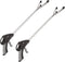 Vive 32" Suction Cup Grabber Reacher (2 Pack) - Heavy Duty Pickup Tool for Seniors - Extra Long Handle & Claw