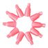 KINGMAS 10 Pcs Gel Nail Polish Remover Clips - Plastic Acrylic Nail Art Soak Off Wrap Cleaner Cap Clips