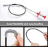 62" Drain Clog Remover Tool, Flexible Grabber Claw Reacher Tool with 4 Claws for Home Kitchen Sink and Toilet