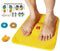 Acupressure Power Mat with Magnets & Pyramids for Pain Relief - Useful for Heel, Knee, Leg Pain, Sciatica, Cramps,