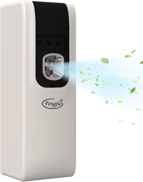 Automatic Air Freshener Spray Dispenser, FENGJIE Auto Air Fresheners for Home Room Office, Commercial Refill