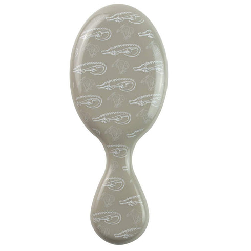 Wet Brush Detangler Hair Brush - Baby Brush for Snag-Free Detangling, Alligator Print, Ash, Standard