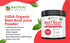 Organic Beet Juice Powder - Cold Pressed 20:1 Concentrate - Nitric Oxide Circulation Support - 57 Servings, 7oz