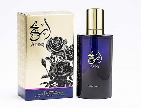 Ard Al Zaafaran Areej Eau De Parfum Spray, 3.4 Ounce (Unisex)