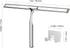 Shower Squeegee for Glass Doors - 12-Inch Wide Blade with Hook, Stainless Steel for Efficient Cleaning