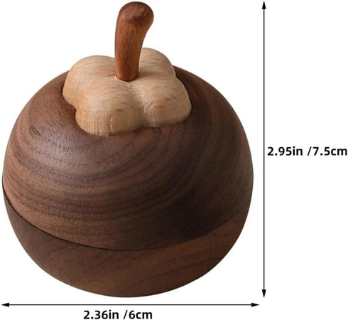 Mipcase Wooden Aromatherapy Diffuser Stand for Essential Oils Black Walnut Solid Wood Aroma Diffuser for Home Indoor