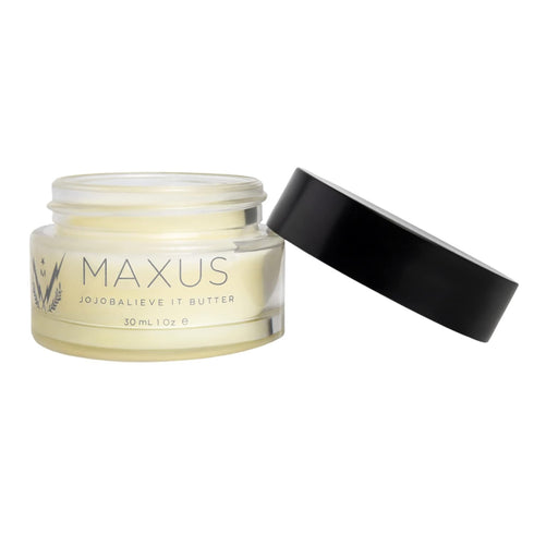 Maxus Nails Jojoba Butter, Cuticle & Dry Skin with Natural Hemp Seed, Lavender Oils & Vitamin E, 1 oz