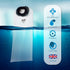 Waterproof Cast and Bandage Protector - Half Leg (M180, Weight: 224-308 pounds)