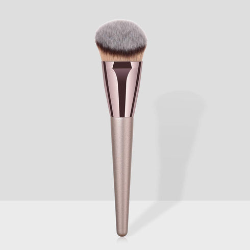 VVS Professional Makeup Brush Set, Premium Synthetic Kabuki Foundation Brush, Blending Powder Applicator (Gold 1)