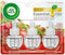 Air Wick Scented Oil Air Freshener, Apple Cinnamon Medley Scent, Triple Refills, 0.67 Ounce (Pack of 6)