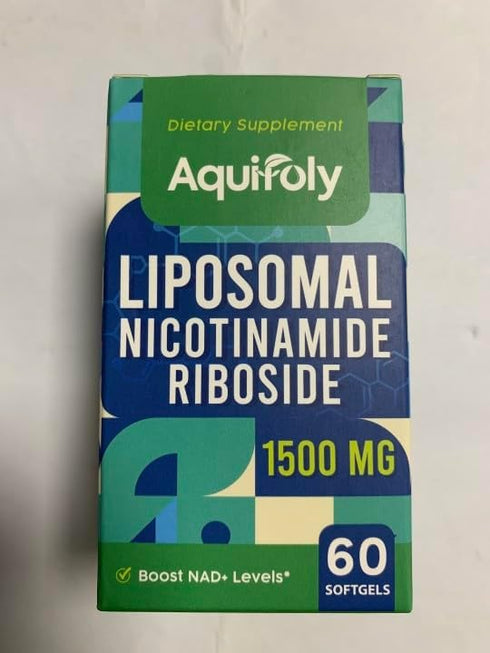 Liposomal Nicotinamide Riboside Supplement 2000 mg with TMG, Pterostilbene for Cellular Energy, 120 Softgels