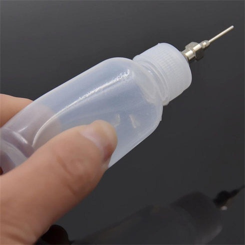 Xmasir Jagua Henna Applicator Bottles Kit for Tattoo Body Paint, Multi-Purpose Precision Set, 4 Pcs