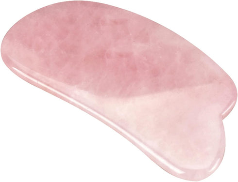 MObyat 1Pcs Guasha Massage Stone Rectangle Shape from Quartz Face Skin Care Mat Neck Back Head