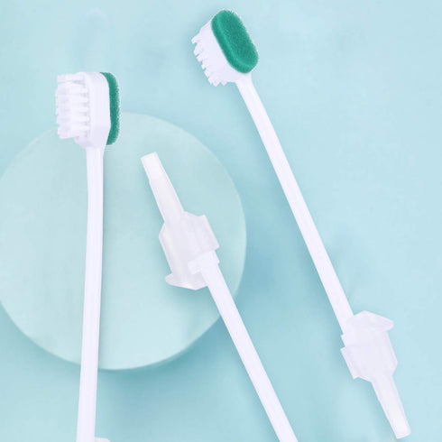 Oral Care Single Use Suction Swab Toothbrush, 20pcs for Convenient Dental Hygiene