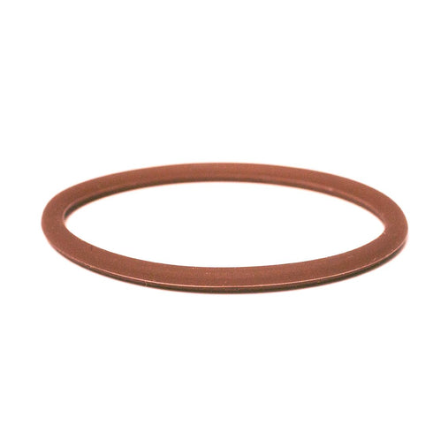 Mia Silkies Silicone Hair Elastics, Translucent Brown, 10pcs, for Thick Hair, Women, Athletes