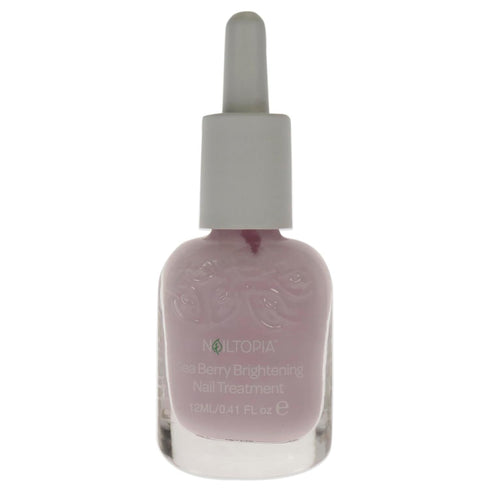 Nailtopia Healing And Brightening Nail Treatment - Whitens And Illuminates Dull Nails - Vegan And Cruelty Free - Helps Rebuild Protein - Promotes Healthy, Glowing Nails - Sea Berry - 0.41 Oz