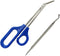 Long Handle Toenail Scissors for Seniors - Easy Reach Clipper for Thick Toe Nail with Ingrown Toenail File