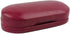 SteelFever 2 in 1 Double Sided Portable Glasses Case, Travel Contact Lens Case, Red