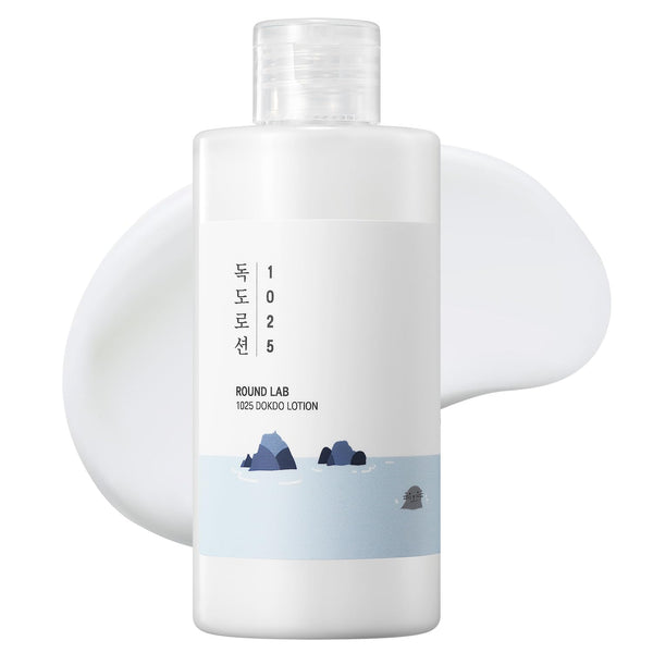 ROUND LAB 1025 Dokdo Lotion 6.76 Fl Oz, Intense Hydration with Triple Hyaluronic Acid