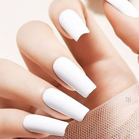 Vishine Gelpolish Professional UV LED Soak Off Varnish, Color Gel Nail Polish, Pure White (1433)