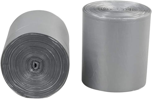 1.5 Gallon Small Trash Can Liner Bags, Grey Garbage Bags, 260 Bags