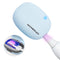 MONESAO Toothbrush Case with Holder, Rechargeable Travel Toothbrush Cleaner Case for Electric and Manual
