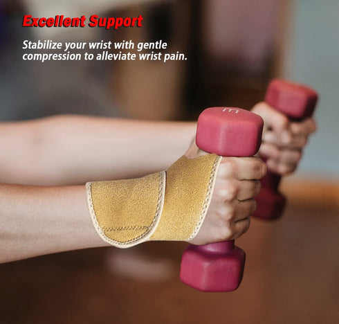 NuCamper Wrist Brace - Carpal Tunnel for Men Women, Lightweight Adjustable Support for Pain Relief