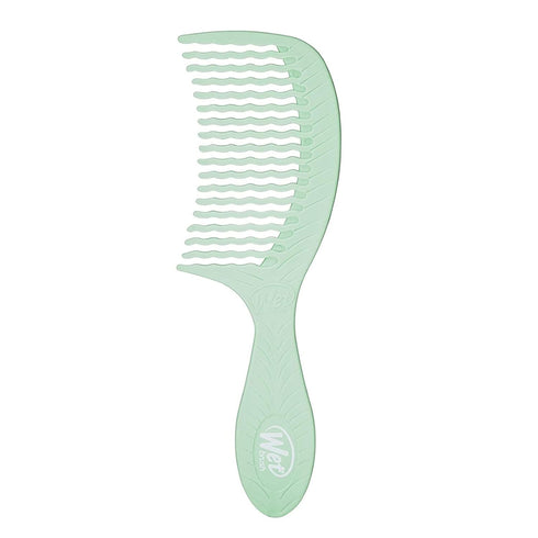 Wet Brush Go Green Tea Tree Oil Infused Treatment Comb, Wide Tooth Hair Detangler with WaveTooth Design
