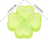 miihello 4 Grids Daily Pill Organizer, Portable Plastic Pill Storage Box with Independent Opening Design, Four-Leaf