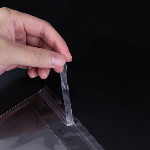 400 Pcs 2'' x 3'' Clear Resealable Cellophane Bags, Self-Sealing OPP Poly Bags for Jewelry and Cookies