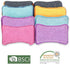 Pack 8 UPSTAR Dish Sponges Kitchen, Microfiber Cleaning Scrubber for Dishwashing, Sink, Basin and Multi-Pupose, Size L