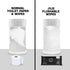 JYJZ 6 Pack (288 Flushable Wet Wipes, Wipes), New & Improved Fragrance Free, Disposable, Biodegradable, XL,Aloe