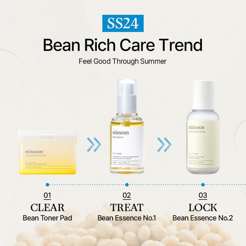 mixsoon Bean Essence, Vegansnail, Exfoliating Essence for Face, Hydrating Korean Skin Care, 1.69 fl.oz/50ml
