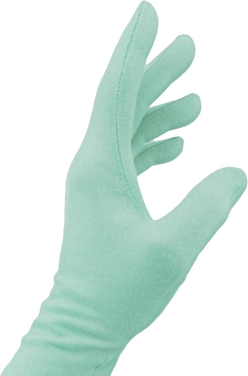 Malcolm's Miracle Moisturizing Gloves Made in The USA, Green (Medium)