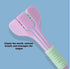 4-Piece Set of 3-Sided Toothbrush for Adults, Soft Bristle for Comprehensive Care, Youth & Teenagers (Pink, Yellow,