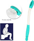 Qiterr Bottom Wiper, Long Handle Reach Comfort Holder Toilet Paper Tissue Grip Self Wipe Aid Helper