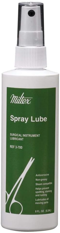 Miltex -Integra Spray Lube Instrument Lubricant 8oz Spray Bottle Model:3-700 - 1/Each