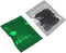 FERENLI 100 Pcs Mylar Zipper Lock Food Storage Bag, Matte Aluminum Foil Airtight Bag with Front Window