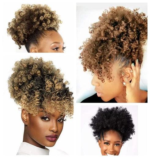 NEW 6PCS Adjustable Headband Hair Tie for Thick Kinky & Curly Hair, Perfect for Afro Puff, Ponytail, and Updos