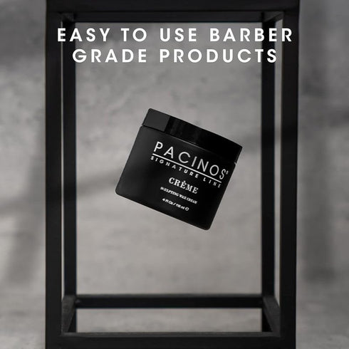 Pacinos Creme Hair Sculpting Wax Cream - Medium Shine Water Soluble Styling Cream