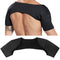 Double Shoulder Brace, Comfortable Breathable Sports Protective Gear for Chronic Tendinitis Pain Relief (L)