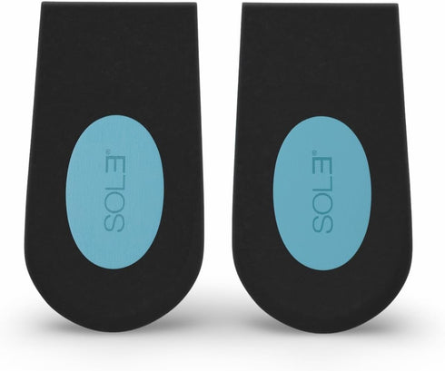 SOL3 Quick Lifts - Adjustable Orthopedic Heel Lift Insert for Leg Length Discrepancy, Foot Pain Relief & Achilles
