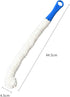 Maxmoral 2PCS 44.5cm Wine Glass Cleaning Foam Brush Flexible Long Bottle Cleaner Suitable for Cleaning Cup and Coffee