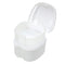 Annhua Dental Orthodontic Retainer Case, Travel Denture Cup Holder, Soaking Box for Cleaning and Storage