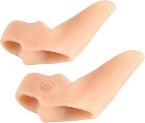 Gel Toe Separators Bunion Corrector, 2 Pack Toe Straighteners & Bunion Splint for Pain Relief and Realignment