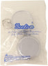 yueton Pack of 2 Pillbox Keychain - Portable Keyring Round Pill Box/Storage Box