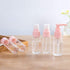 Vitog Travel Bottles Kit, TSA Approved Leak Proof Portable Toiletry Containers Set, Clear PET Flight Size, Set of 11